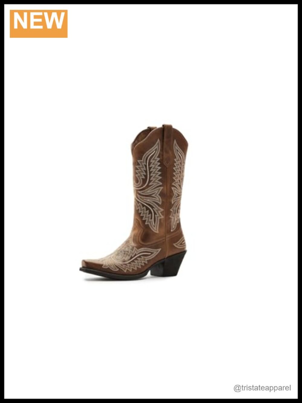 Ariat Round Up Collins Women's Western Boot Leather Pull-On